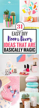 31 Easy Diy Room Decor Ideas That Are Basically Magic Craftsonfire Easy Diy Room Decor Diy Room Decor For Teens Diy Crafts For Teens