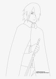 I drew sasuke uchiha from boruto ep 204! Sasuke Uchiha Boruto The Movie Lineart By Sasuke Uchiha Drawing Full Body 735x1088 Png Download Pngkit