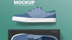 Download Shoes Designing Mockup In Apparel Mockups On Yellow Images Creative Store