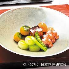 蛸柔か煮琥珀寄せ 日本料理研究会レシピる レシピ 日本料理 割烹 料理