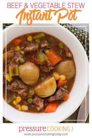This Easy To Make Pressure Cooker Instant Pot Beef Stew Is The Perfect Cold W Beef Stew Pressure Cooker Recipes Instant Pot Beef Stew Recipe Beef Stew Recipe