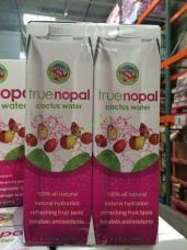 And if that wasn't clean, crisp, refreshing, light, with berry undertones. True Nopal Cactus Water 4 33 8 Ounce Bottles Costcochaser