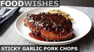 Char siu (叉烧) chinese bbq pork lo mein chinese bbq pork lo mein noodles is a simple but delicious cantonese dish that's also how to cook the perfect pork in 5 unique ways. Sticky Garlic Pork Chops Food Wishes Garlic Pork Chop Recipe Youtube