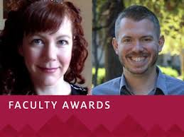 COH Honors Camp, Stephan with 2020 Faculty Awards