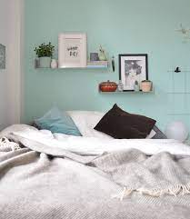 Schlafzimmer komplett in pastellfarbenem mintgrün entspannende farbmischung im schlafzimmer. Wandfarbe Mint Im Schlafzimmer Annablogie Interior Und Wohntrends