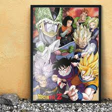 Dragon ball z season 1 poster. Dragon Ball Z Cell Saga Poster All Posters In One Place 3 1 Free