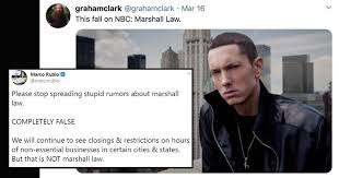 Marco Rubio S Marshall Law Tweet Has People Hoping For A New Eminem Album Memebase Funny Memes
