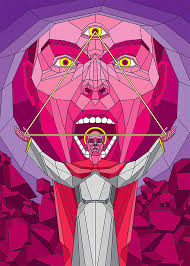 Fantastic Polygonal Illustrations by Dmitri Aske