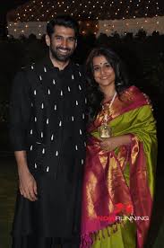 Aditya Roy Kapur Vidya Balan Grace The Wedding Reception Of Ronnie Screwvala S Daughter Wedding Reception Daughter Wedding