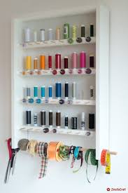 Selbstbau Nahgarnregal Mit Bauanleitung Zinull Bauanleitung Mit Nahgarnregal Regal Selbstbau Zinull Sewing Room Storage Sewing Rooms Sewing Room