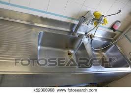 L➤ industrial kitchen sink 3d models ✅. Stainless Steel Sink In An Industrial Kitchen For Preparing Meal Stock Photo K52306968 Fotosearch
