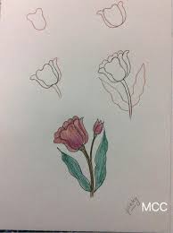 19 Adim Adim Kolay Cicek Cizme Mimuu Com Easy Pencil Drawings Cizimler Cizim Egitimleri