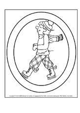 Hier finden sie vorlage einer hasen silhouette zum ausdrucken. Fensterbilder Winter Bastelvorlage In Der Grundschule Bildende Kunst Material Klasse 1 Grundschulmaterial De