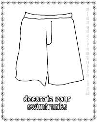 Swimming Suit Coloring Pages Only Coloring Pagesonly Coloring Pages Mobile Versi Summer Preschool Activities Summer Preschool Themes Summer Crafts For Kids