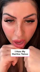 I Regret My Hairline Tattoo