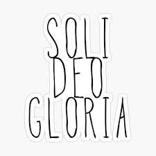 Free shipping eligible favorite add to floral temporary tattoo. Soli Deo Gloria Handwritten Sticker By Patrick Halpin Soli Deo Gloria Art Soli Deo Gloria Tattoo Gloria