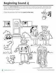 This crucial stage of development in preschoolers at home, you can arrange a set of cardboard boxes or cartons and let your child create different. Beginning Sounds Coloring Sounds Like Jack In The Box Worksheet Education Com Womens Fashion Classy Casual Womens Fashion Bohemian Womens Fashion Teacher