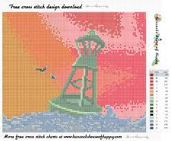 We created this group as a place for full coverage cross stitch designers and their fans. Hancock S House Of Happy Ortstravaganza Red Sky At Night Free Nautical Sunset Full Coverage Cross Stitch Pattern To Download