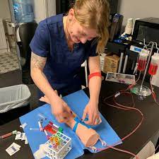 Phlebotomy is defined as the process of inserting a needle into a vein with the primary purpose to. How To Become A Phlebotomist In Michigan H2h Healthcare Training