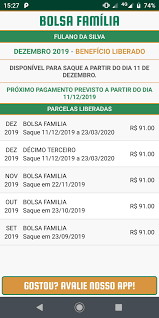 Confira todas as datas atualizadas: Consulta Bolsa Familia Com Calendario 2020 For Android Apk Download