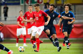 Entre la russie et le danemark et l'ukraine et l'autriche. Les Bleuets S Inclinent En Autriche Avant Le Debut De L Euro International Equipe De France Espoirs Sofoot Com