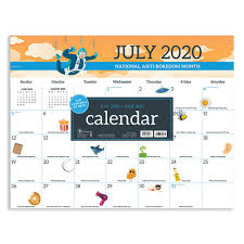 National, international, world, bizarre, special holidays Every Day S A Holiday Large 17 X 22 Desk Pad Monthly Blotter Calendar July 2020 June 2021 Tf Publishing 9781643326931 Amazon Com Books