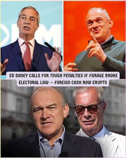 In an interview with Farage, Laura Kuenssberg asked whether he knew that it was illegal for foreign firms to donate to political parties. Farage said, 'of course I know that' and claimed