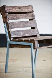Pallet Chair Steel Legs Pallet Chair Pallet Diy Pallet Furniture