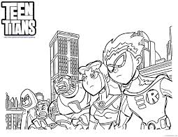 Feel free to print and color from the best 37+ teen titans coloring pages at getcolorings.com. Teen Titans Coloring Pages All Characters Coloring4free Coloring4free Com