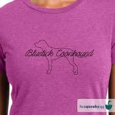 Bluetick Coonhound Outline