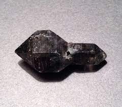 Tibetan Black Quartz Scepter Double Terminated Crystal Point Etsy Black Quartz Crystal Points Double Terminated Crystal