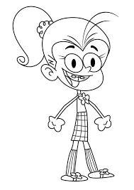 Download and print for free. Luan Loud House Coloring Pages Shefalitayal