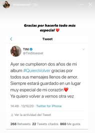 Tini y khea para genius. Tini Stoessel Confirma Que Quiere Volver Con Sebastian Yatra