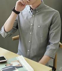 And thanks to the hallyu wave that is now conquering the globe with kpop. Men Korean Slim Fit Button Up Shirt Stylish Smart Casual Semi Formal Men S Fashion Tops Sets Formal Shirts On Carousell