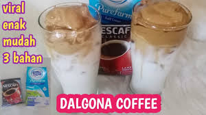 Setiap kali membuat susu, selalu gunakan air matang bersuhu tidak kurang dari 70 derajat celcius dengan jumlah secukupnya sesuai takaran. Resep Dalgona Coffee Cara Mudah Membuat Dalgona Coffee Minuman Viral By Mama Viola Youtube