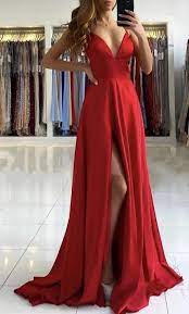2021 Simple Long Prom Dresses 8th Graduation Dress School Dance Dress Yps1028 Simple Prom Dress Long Red Prom Dress Long Backless Prom Dresses
