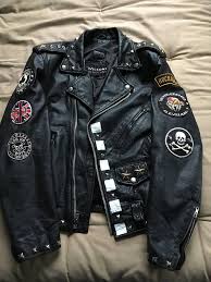 Vtg Motorcycle Jacket Rocker Jacket Green Triumph Custom Mens Fashion Edgy Motorcycle Jacket Women Motorcycle Jacket Fashion
