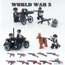 Ww2 Army Soldier Weapons Guns Military Series Ppsh German Action Figure  Model Building Block Brick köp billigt — fri frakt, ärliga recensioner med  bilder — Joom