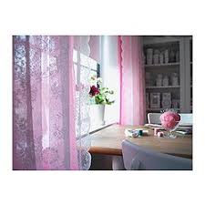 Alvine Spets Gordijnen Met Kantwerk 1 Paar Ecru Ikea Ikea Curtains Bedroom Vintage