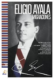 VII) A partir de hoy sintetizaremos, del pensamiento de Eligio Ayala,  aspectos de “la úlcera de la política y de los partidos políticos  paraguayos”. La última edición de “Migraciones”: Editorial El Lector,