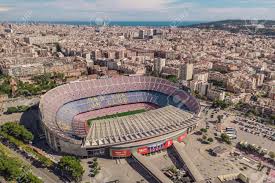 Pelé, platini, lineker or van basten also trampled their lawn. Aerial View Of Camp Nou Home Stadium Of Fc Barcelona Stock Photo Picture And Royalty Free Image Image 127149954