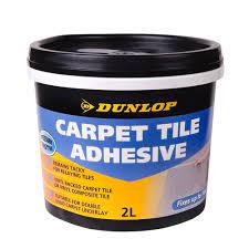 If you plan to keep these for a while, buy some extra tile adhesive. Dunlop 2l Pressure Sensitive Carpet Tile Adhesive Bunnings Australia