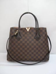 Louis Vuitton Black And Brown Checkered Purse Louis Vuitton Kensington Damier Bag Louis Vuitton Louis Vuitton Kensington Vuitton Handbags