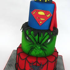 Captain marvel woman superhero pvc figure figurine birthday cake topper. Marvel Cake Decorating Photos