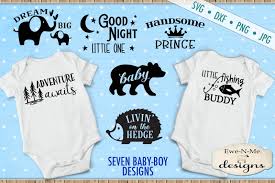 Download Baby Boy Svg Bundle Great For Onesies By Ewe N Me Designs Thehungryjpeg Com