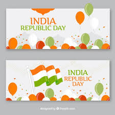 India Republic Day Banners Pack Vector Premium Download