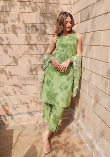 Chiffon Formal Suit