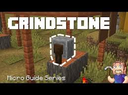 You have to put them in the exact pattern of the recipe. Grindstone Recipe Minecraft