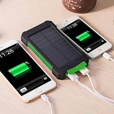10000 Mah Waterproof Power Bank With Solar Charger Solar Charger Portable Solar Phone Chargers Solar Power Charger