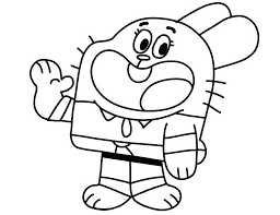 Click on the colouring page to open in a new window and print. Richard Watterson Coloring Page Free Printable Coloring Pages For Kids